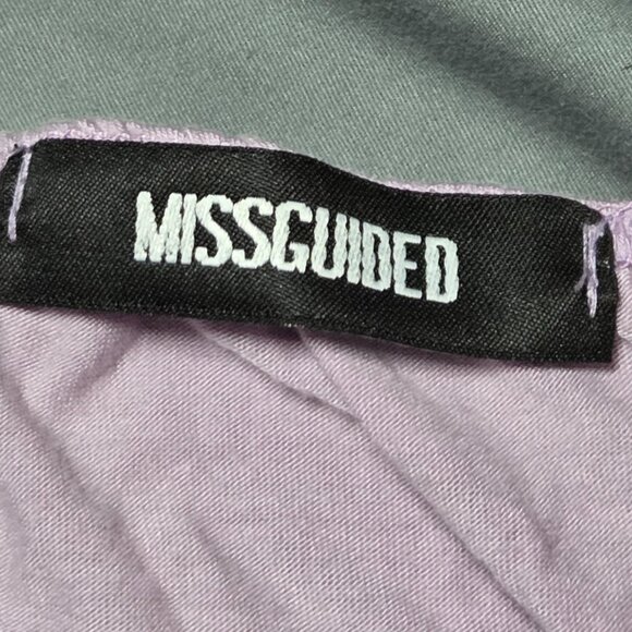 Missguided Women’s Lilac Sleeveless Mock Neck Bodycon Dress – Size 2 - Picture 4 of 6